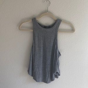 GREY BRANDY TANK TOP